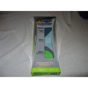 Dr. Scholl’s Active Series Replacement Insoles Triple Zone Protection Sz 10.5-13